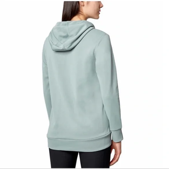 Mondetta Ladies Hoodie, Green (L) - Picture 4 of 6